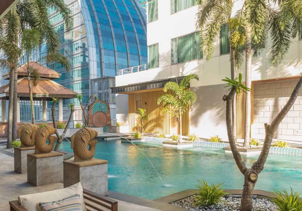 SWIMMING POOL  Jasmine City Hotel Bangkok