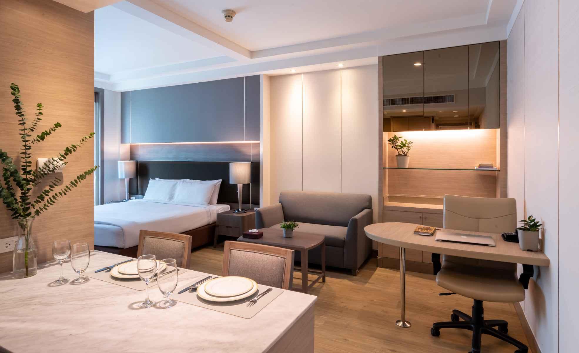 Deluxe Studio  Jasmine City Hotel Bangkok