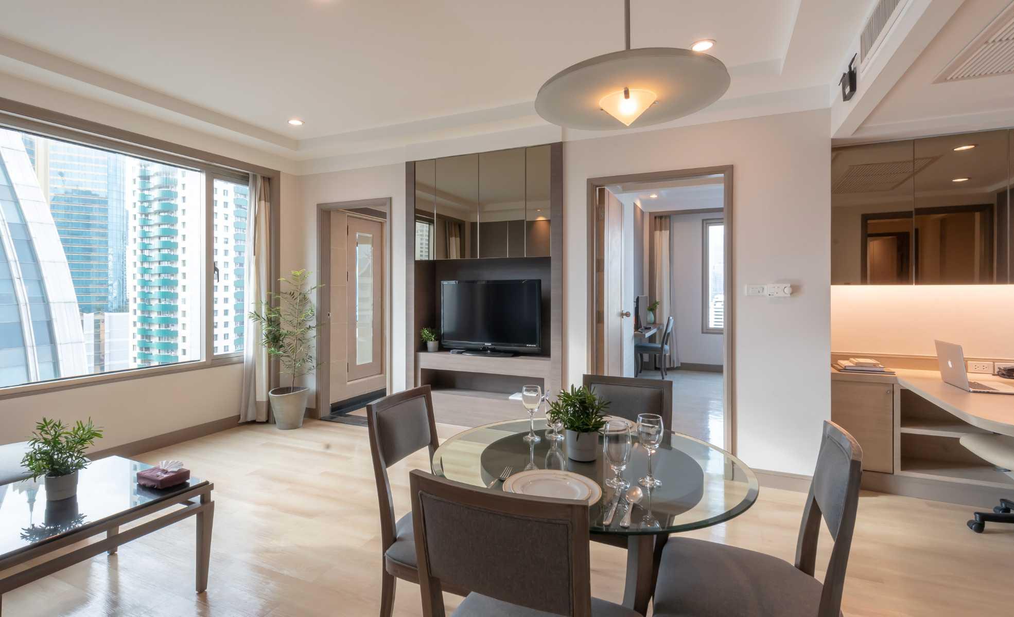 Superior 1-Bedroom Suites  Jasmine City Hotel Bangkok